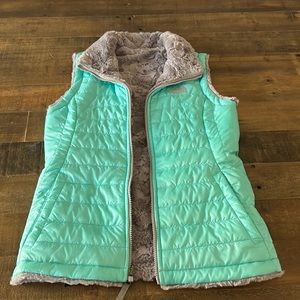 The North Face girls reversible vest